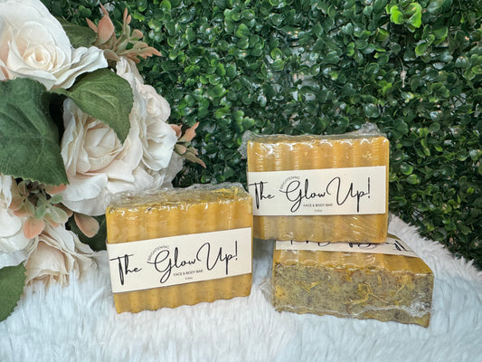 The Glow Up Turmeric & Carrot Face/Body Soap