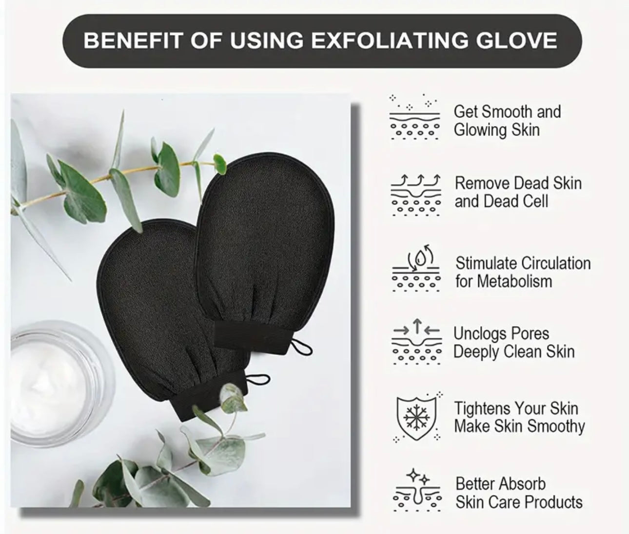 Body Exfoliating Mitt/Glove